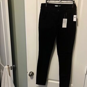 Old Navy Black Super Skinny Jeans